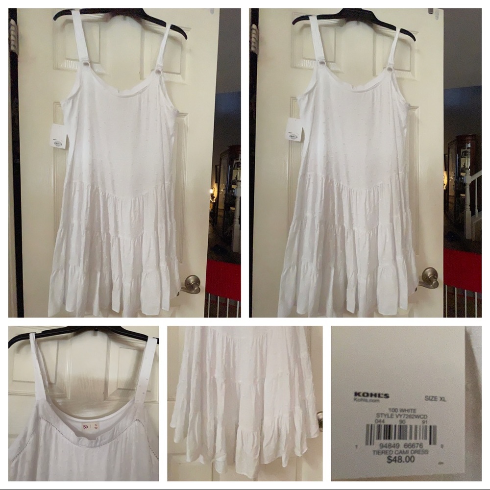 New SO White dress from Kohl’s